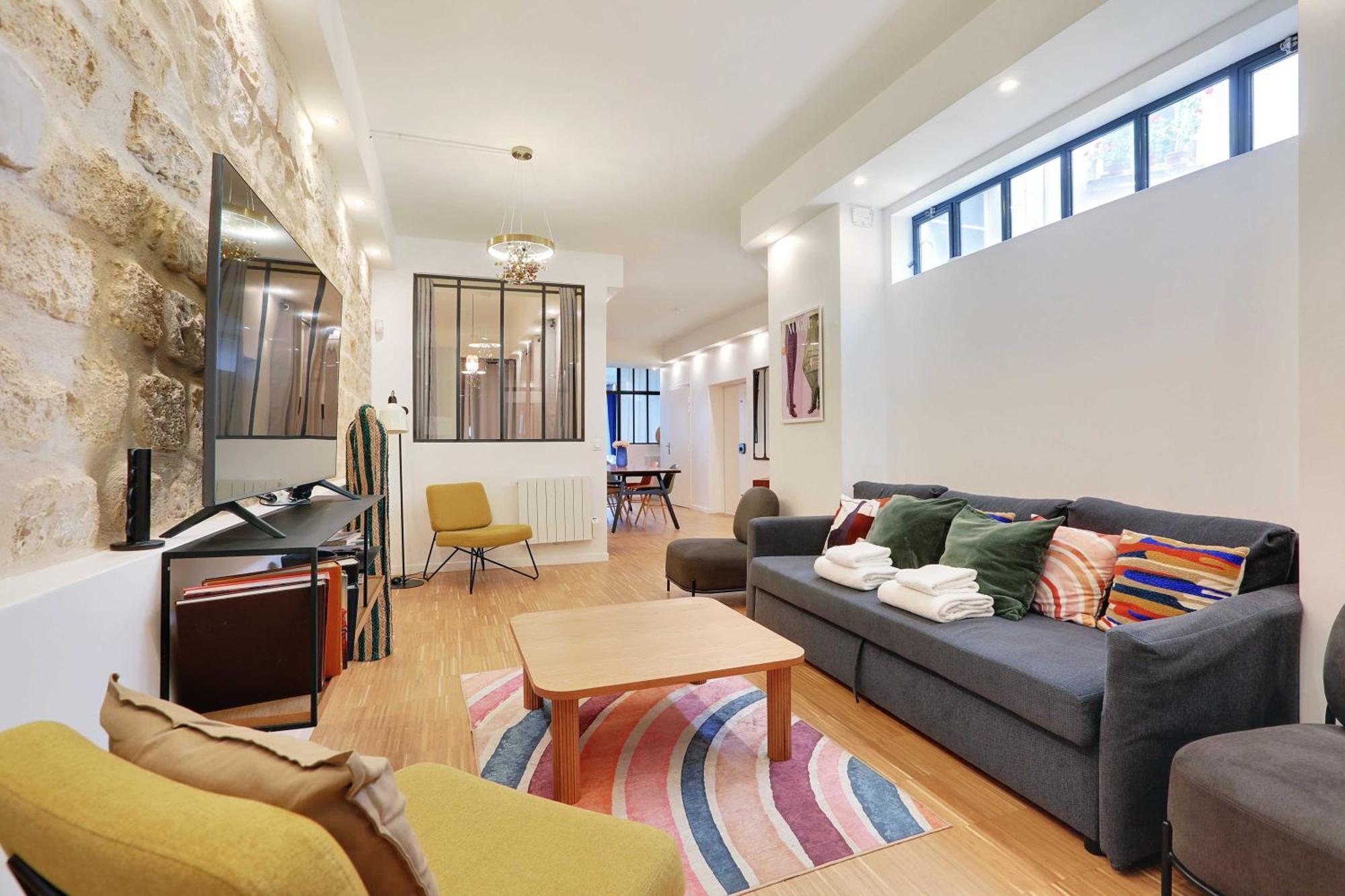 Spacious Apartment - 4Br-10P Montmartre Paris Exteriör bild
